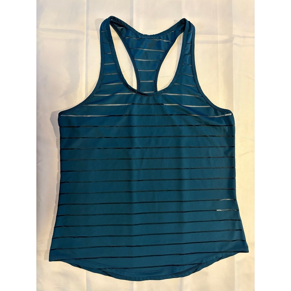 Zyia dark teal tank top